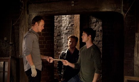 David Anders, Matthew Davis, Steven R. McQueen - Vampire Diaries - Le Soleil se couche - Film