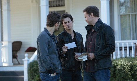Paul Wesley, Ian Somerhalder, Matthew Davis - Vampire Diaries - La Croisée des chemins - Film