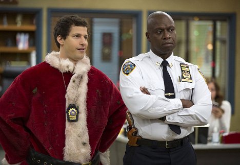 Andy Samberg, Andre Braugher - Brooklyn Nine-Nine - Van film