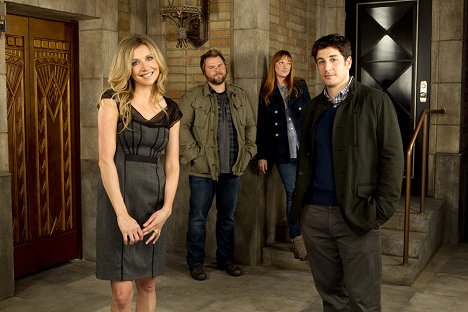 Sarah Chalke, Tyler Labine, Judy Greer, Jason Biggs - Mad Love - Promoción