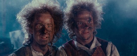 Billy Boyd, Dominic Monaghan - The Lord of the Rings: The Fellowship of the Ring - Photos