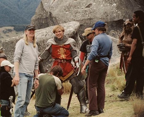 Andrew Adamson, William Moseley - Narnia Krónikái - Az oroszlán, a boszorkány és a ruhásszekrény - Forgatási fotók