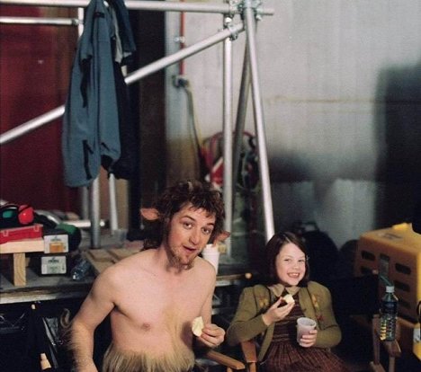 James McAvoy, Georgie Henley - The Chronicles of Narnia: The Lion, the Witch and the Wardrobe - Making of
