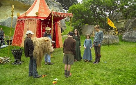 Andrew Adamson, Anna Popplewell, William Moseley - Narnia: Lev, šatník a čarodejnica - Z nakrúcania