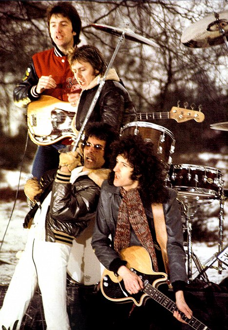 John Deacon, Roger Taylor, Freddie Mercury, Brian May - Queen: We Will Rock You - Filmfotos