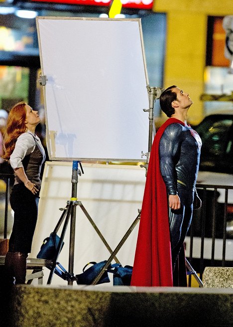 Amy Adams, Henry Cavill - Batman Superman ellen - Az igazság hajnala - Forgatási fotók