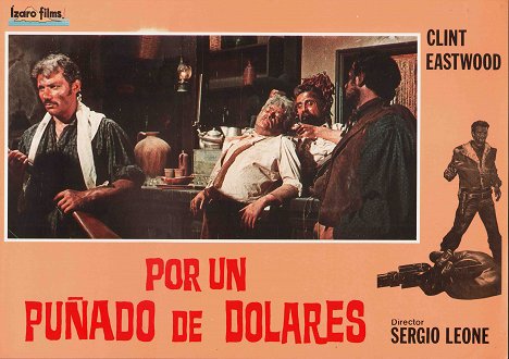 Gian Maria Volonté, José Calvo - Pour une poignée de dollars - Cartes de lobby