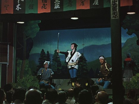 Kōji Mitsui, Machiko Kyō, Mantarô Ushio - Herbes flottantes - Film