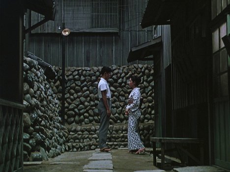 Hiroshi Kawaguchi, Ayako Wakao - La hierba errante - De la película