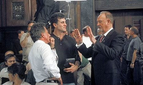 Dustin Hoffman, Gary Fleder, Gene Hackman - El jurado - Del rodaje