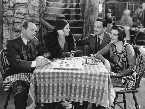Charles Ruggles, Avonne Taylor, Fredric March, Claudette Colbert - Honor Among Lovers - Photos