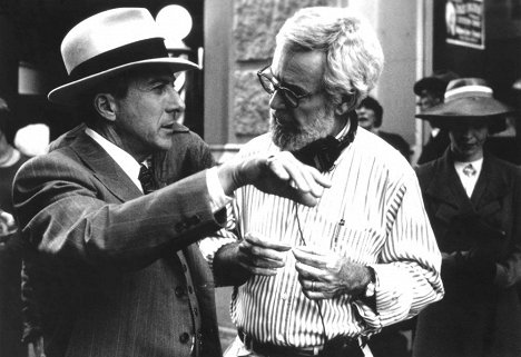 Dustin Hoffman, Robert Benton - Billy Bathgate - Im Sog der Mafia - Dreharbeiten