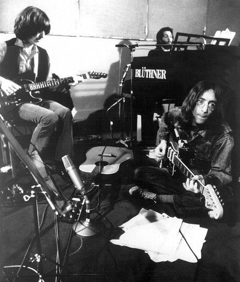 George Harrison, Paul McCartney, John Lennon