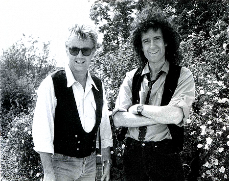 Roger Taylor, Brian May - Queen: Breakthru - Tournage