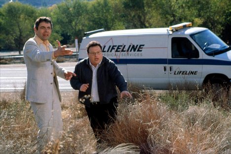 Rowan Atkinson, Wayne Knight - Rat Race - Der nackte Wahnsinn - Filmfotos