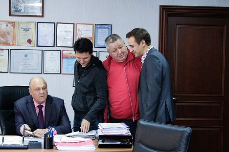 Vladimir Menshov, Evgeniy Tatarov, Aleksandr Tyutryumov, Kirill Zhandarov - Expirijens - Del rodaje