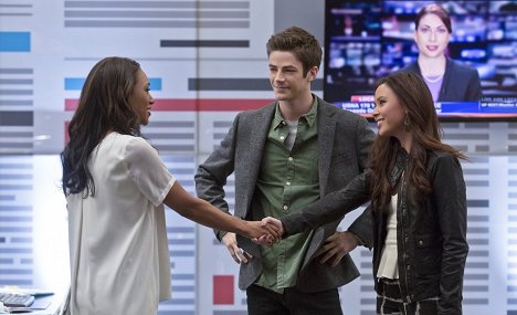 Candice Patton, Grant Gustin, Melise - The Flash - Teleportiert - Filmfotos