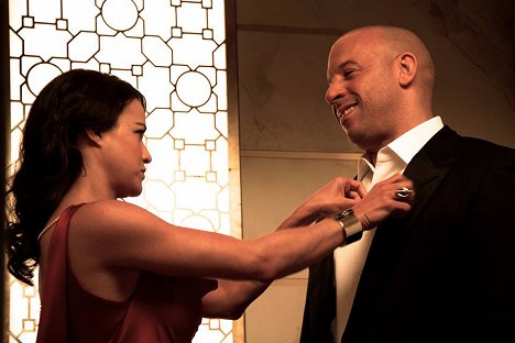 Michelle Rodriguez, Vin Diesel - Rychle a zběsile 7 - Z filmu