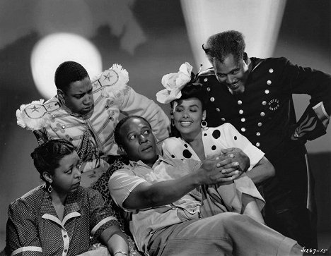 Ethel Waters, Kenneth Spencer, Eddie 'Rochester' Anderson, Lena Horne, Rex Ingram - Stugan i det blå - Kuvat elokuvasta