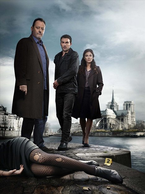 Jean Reno, Tom Austen, Orla Brady - The Cop - Crime Scene Paris - Werbefoto