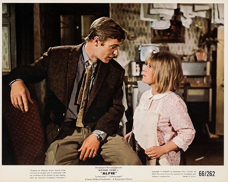 Michael Caine, Julia Foster - Alfie - Fotosky