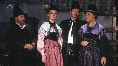 Werner Zeussel, Julia Fischer, Michael Lerchenberg, Katharina De Bruyn - Der Komödienstadel - Doppelselbstmord - Filmfotos