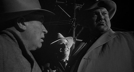 Harry Shannon, Orson Welles - Im Zeichen des Bösen - Filmfotos