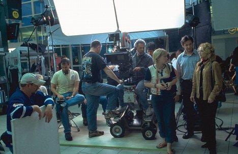 Jim Fall, Hilary Duff, Rachelle Carson, Hallie Todd - The Lizzie McGuire Movie - Making of