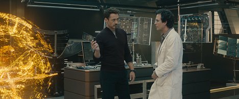 Robert Downey Jr., Mark Ruffalo - Avengers: Czas Ultrona - Z filmu