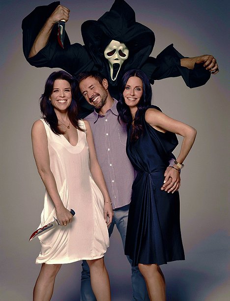 Neve Campbell, David Arquette, Courteney Cox - Scream 4 - Promokuvat