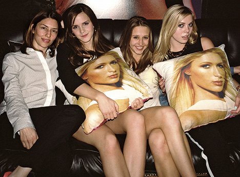 Sofia Coppola, Emma Watson, Taissa Farmiga, Claire Julien - Lopom a sztárom - Forgatási fotók