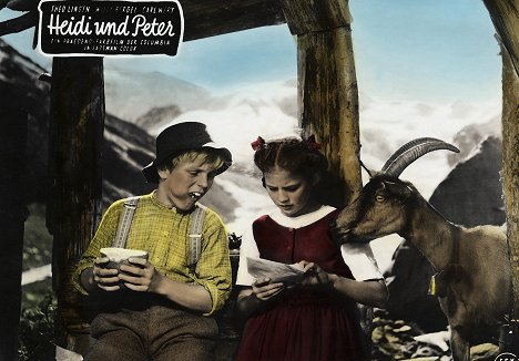 Thomas Klameth, Elsbeth Sigmund - Heidi und Peter - Lobby Cards