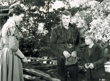 Diana Lynn, Burt Lancaster, Donald MacDonald - The Kentuckian - Do filme