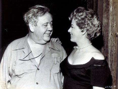 Charles Laughton, Shelley Winters - The Night of the Hunter - Making of