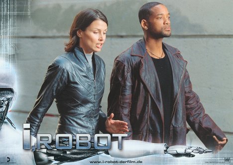 Bridget Moynahan, Will Smith - I, Robot - Cartes de lobby