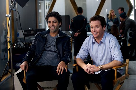 Adrian Grenier, Kevin Connolly - Vincentov svet - Z nakrúcania