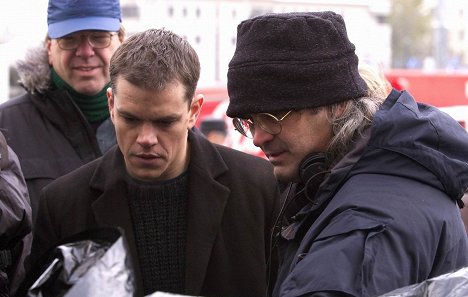 Matt Damon, Paul Greengrass - A Bourne-csapda - Forgatási fotók