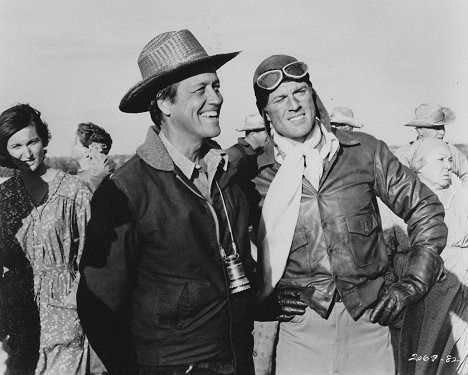 George Roy Hill, Robert Redford - Suuri Waldo Pepper - hurjapäinen lentäjä - Kuvat kuvauksista