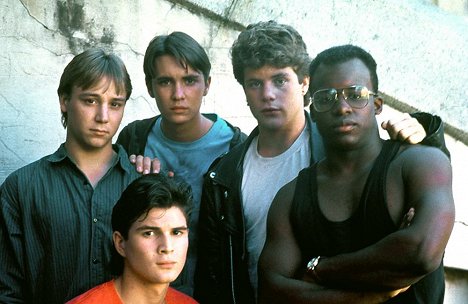 Keith Coogan, George Perez, Wil Wheaton, Sean Astin, T.E. Russell - Toy Soldiers - Werbefoto