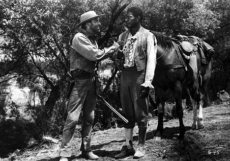 Burt Lancaster, Ossie Davis - Skalpvadászok - Filmfotók