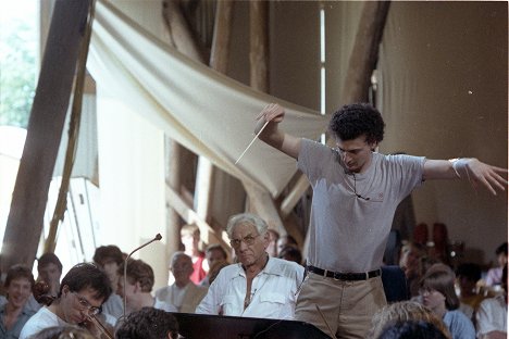Leonard Bernstein - Leonard Bernstein in Salzau - Filmfotos