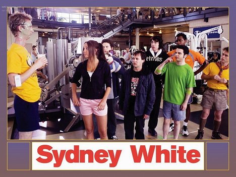 Jeremy Howard, Amanda Bynes, Danny Strong, Samm Levine - Sydney White - Lobbykaarten