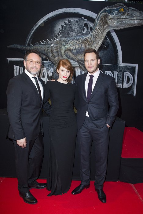 Colin Trevorrow, Bryce Dallas Howard, Chris Pratt - Jurassic World - Events