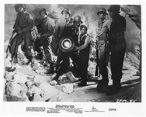 Morris Ankrum, Jimmy Hunt - Invaders from Mars - Lobby Cards