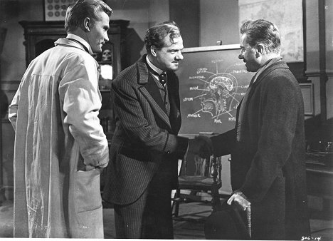Steve Forrest, Karl Malden, Claude Dauphin - Phantom of the Rue Morgue - Kuvat elokuvasta