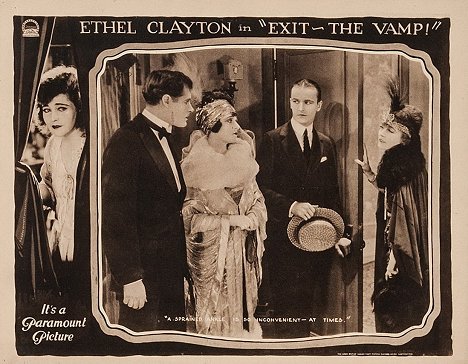 T. Roy Barnes, William Boyd, Ethel Clayton - Exit the Vamp - Lobby Cards