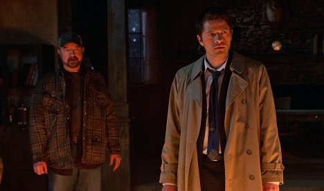 Jim Beaver, Misha Collins - Supernatural - Nur ein Zeichen - Filmfotos