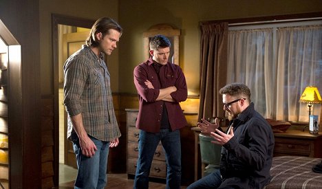 Jared Padalecki, Jensen Ackles, A. J. Buckley - Supernatural - #thinman - Van film