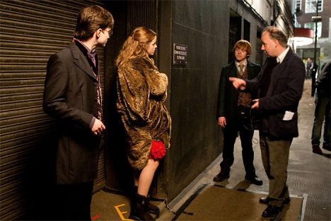 Daniel Radcliffe, Emma Watson, Rupert Grint, David Yates - Harry Potter a Relikvie smrti - část 1 - Z natáčení