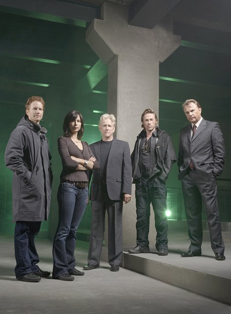 Eric Stoltz, Catherine Bell, Bruce Davison, Michael E. Rodgers, Sam Neill - The Triangle - Promoción